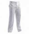 PANTALONE ESTIVO BIANCO 100% COTONE MASSAUA